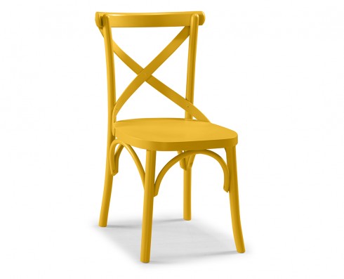 Cadeira X - Amarela