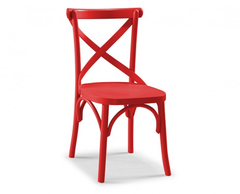 Cadeira X - Vermelha 