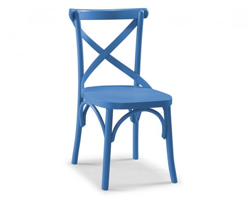 Cadeira X - Azul Turquesa