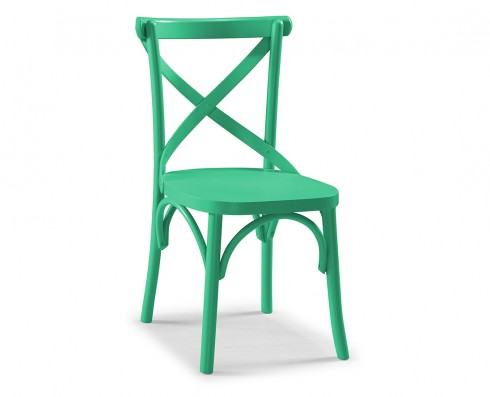 Cadeira X - Verde Esmeralda
