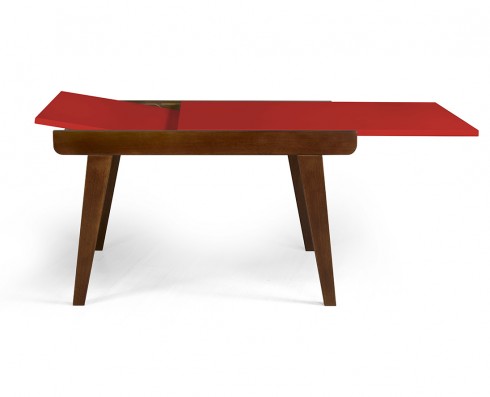 Mesa de jantar Extensível Maxi  -  Vermelha