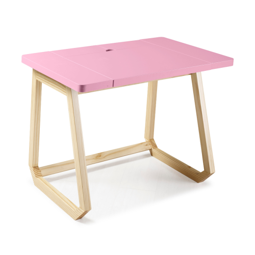 Escrivaninha com Gaveta Hush  -  Rosa Claro