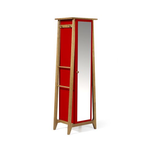 Armário Multiuso Stoka  -  Vermelho