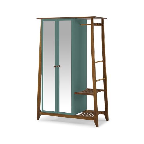 Armário Multiuso Stoka 2 portas  -  Verde