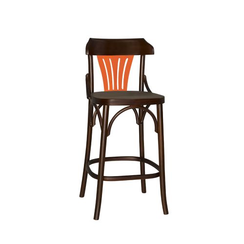 Banqueta Opzione  -  Detalhe Laranja 