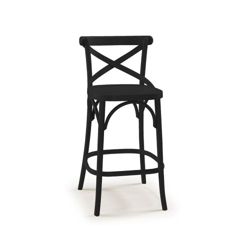 Banqueta X - Preta