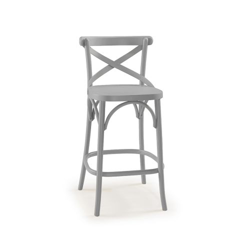 Banqueta X - Cinza
