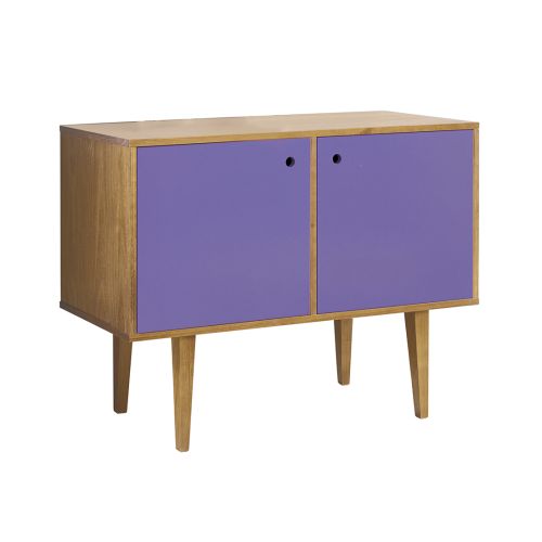 Buffet Vintage 2 Portas  -  Roxo