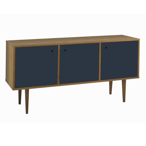 Buffet Vintage 3 Portas  -  Azul Escuro