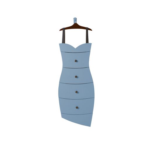 Cômoda Dress  -  Azul Claro