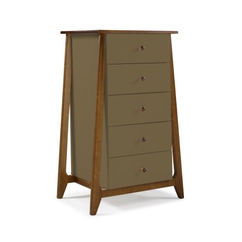 Cômoda Stoka 05 gavetas -  Marrom Claro