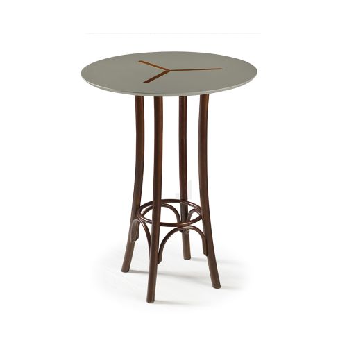 Mesa Bistrô Opzione Alta  -  Cinza