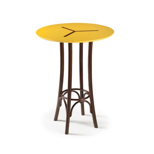 Mesa Bistrô Opzione Alta  -  Amarela 