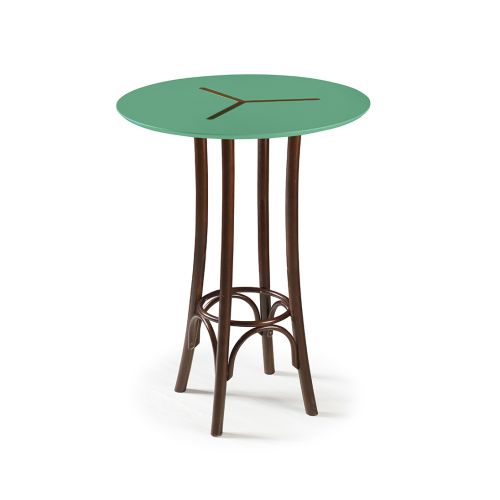 Mesa Bistrô Opzione Alta  -  Verde Esmeralda