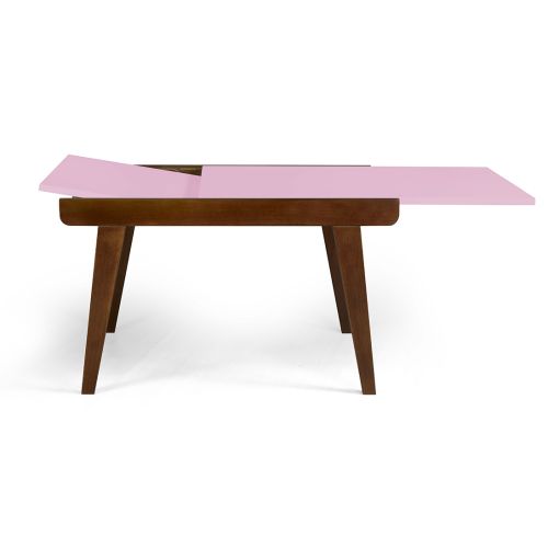 Mesa de jantar Extensível Maxi  -  Rosa Claro
