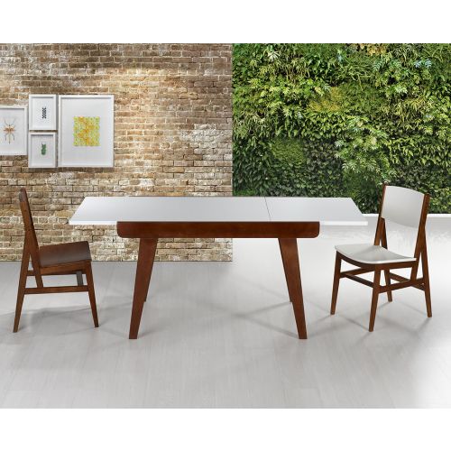 Mesa de jantar Extensível Maxi  -  Branca
