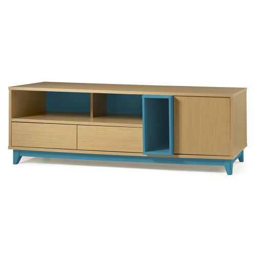 Rack Quadrato  -  Azul Turquesa