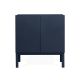 Armário 2 Portas Brás  -  Azul Escuro  -  80 x 86 x 42 cm