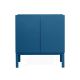 Armário 2 Portas Brás  -  Azul -  80 x 86 x 42 cm