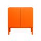 Armário 2 Portas Brás  -  Laranja  -  80 x 86 x 42 cm