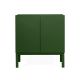 Armário 2 Portas Brás  -  Verde Escuro  -  80 x 86 x 42 cm
