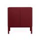 Armário 2 Portas Brás  -  Vinho  -  80 x 86 x 42 cm
