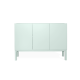 Armário 3 Portas Brás  -  Verde Claro  - 120 x 86 x 42 cm