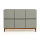 Buffet 6 Portas Home  -  Cinza