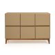 Buffet 6 Portas Home  -  Marrom Claro 