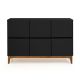 Buffet 6 Portas Home  -  Preto