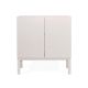 Armário 2 Portas Brás  -  Off-white  -  80 x 86 x 42 cm