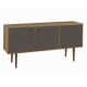 Buffet Vintage 3 Portas  -  Grafite