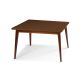 Mesa de Jantar Novita  120 x 90  -  Marrom Escuro