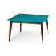 Mesa de Jantar Novita  140 x 90  -  Azul Turquesa