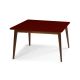 Mesa de Jantar Novita  140 x 90  -  Vinho