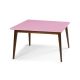 Mesa de Jantar Novita  140 x 90  -  Rosa Claro