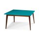 Mesa de Jantar Novita  160 x 90  -  Azul Turquesa