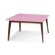 Mesa de Jantar Novita  160 x 90  -  Rosa Claro