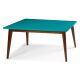 Mesa de Jantar Novita  200 x 90  -  Azul Turquesa