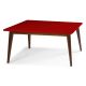 Mesa de Jantar Novita  200 x 90  -  Vermelha