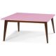 Mesa de Jantar Novita  220 x 90  -  Rosa Claro