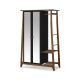 Armário Multiuso Stoka 2 portas  -  Preto