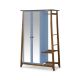 Armário Multiuso Stoka 2 portas  -  Azul Claro