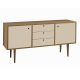 Buffet Vintage 2 Portas e 3 Gavetas  -  Nude