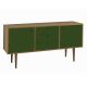 Buffet Vintage 2 Portas e 3 Gavetas  -  Verde Escuro