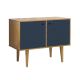 Buffet Vintage 2 Portas  -  Azul Escuro