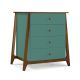 Cômoda Stoka 04 gavetas -  Verde