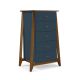 Cômoda Stoka 05 gavetas -  Azul Escuro
