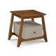 Mesa de Cabeceira Stoka 01 gaveta  -  Nude