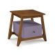 Mesa de Cabeceira Stoka 01 gaveta  -  Lilás